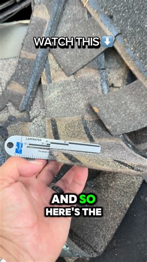 Roofing with Rafael on Instagram: "How to use a Haag Gauge to check if the shingles on a home match what insurance paid for. Insurance paid for 25–30yr shingles… the gauge reads 40yr hail resistant. This matters because higher class shingles = higher value. Measure → Compare to chart → Verify class → Submit proof Follow for real roofing education. No shortcuts. Hashtags (use 8–12 only): #roofingwithrafael #hagggauge #texasroofer #homeownerhelp #insuranceclaimhelp #roofingskills #haildamage #roof