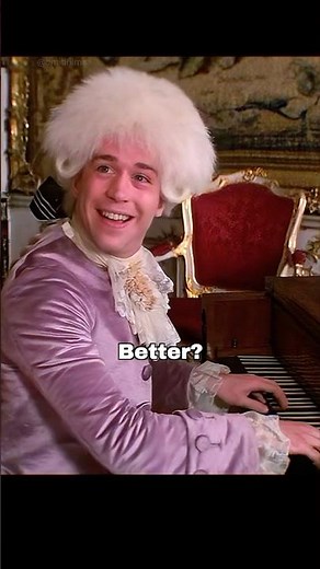 Mozart showing transformative art in Amadeus #shorts