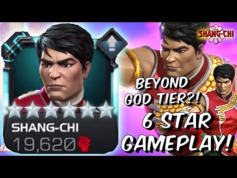 6 Star Shang-Chi First Gameplay - A BEYOND GOD TIER UTILITY BEAST!!! - Marvel Contest of Champions