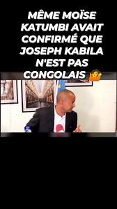 ✅Même Moise Katumbi aussi avait confirmé que KANAMBE ALIAS JOSEPH KABILA HK n’a jamais été congolais. 🤷🙆🤦 ABONNEZ-VOUS SUR NOTRE PAGE POUR NE RIEN RATER Dernières nouvelles de la RDC ⚠️ | Instacongo.cd