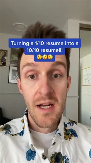 53K views · 273 reactions | Make your resume into a PERFECT 10 using these tricks! #resume #career #jobsearch #learnontiktok | Richard Rose | Facebook