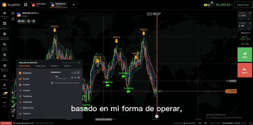Este no es un script mas! Script Actualizado. #trading #iqoption #script