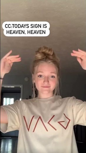 Heaven in American Sign Language #educational #americansignlanguage #signlanguage #religion #jesus