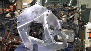 VW tdi to Chevy S10 project. Part 1, the adpter plate is done!!! The project truck is a long way from done--this is all still developmental stuff--so stay tuned as the project rolls along!!! | Diesel Conversion Specialists