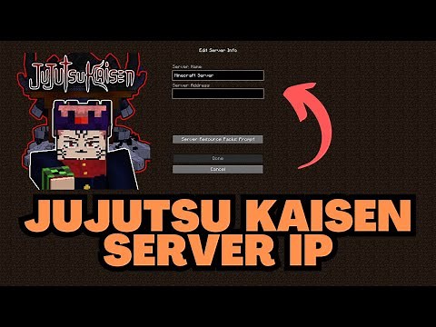 Minecraft Jujutsu Kaisen Server IP Address