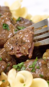 424K views · 5K reactions | Beef and Noodles – fall-apart tender beef, rich savory sauce, and thick egg noodles. Recipe link in comments  | JoCooks | Facebook