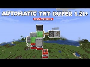 Fastest TNT DUPER Minecraft 1.21+ (Java/Bedrock/PE)