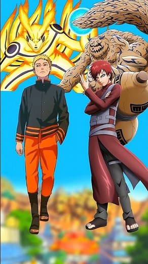 Naruto vs gaara | who is strong?