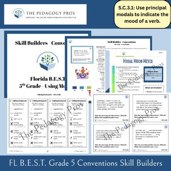 5th Grade-FL B.E.S.T-C.3.1-Conventions-Skill Builders: Principal Modals