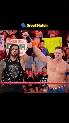 Roman Reigns vs John Cena 🔥🤯 Great Match (2017 No Mercy) 💀😱 Edit‼️