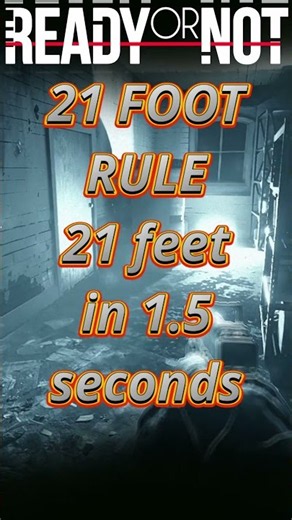 21 foot rule - Ready or Not - Twisted Nerve