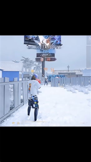 ❄️ Snow Fall Fight in Free Fire Max | Epic Winter Clash 🔥