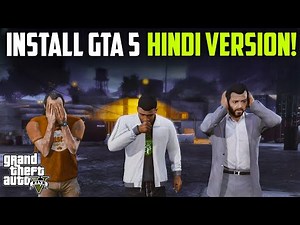 HOW TO INSTALL HINDI LANGUAGE MOD IN GTA 5 | GTA 5 Mods 2024