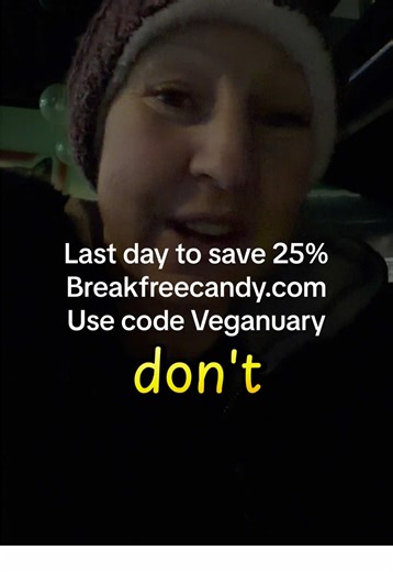 🚨 THIS IS NOT A DRILL. 🚨 It’s the LAST DAY OF JANUARY ⏰ ✨ 25% OFF your ENTIRE order 🚚 FREE SHIPPING on orders $60 🍫 Vegan. Gluten-free. Handmade with love. Get it while the gettin’ is GOOD — this deal ends TONIGHT. 👉 Order now before it’s gone. 🖤 Thank you for supporting our queer-owned, woman-owned business. Every order truly keeps us going. #LastDay #FreeShipping #VeganCandy #BreakFreeCandy 🍬✨