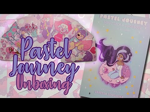 NEW DECK! Pastel Journey Tarot First Look ☆ Unboxing and Full Flip-Through