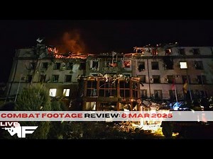 🔴 (LIVE) Kryvyi Rih Hotel smashed, Ukraine pushes back in Toretsk | Combat Footage Review