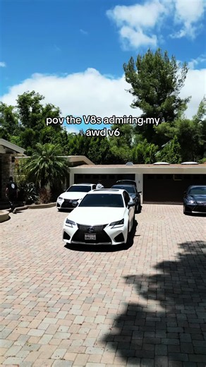 POV: V8s Admire My AWD V6 Lexus