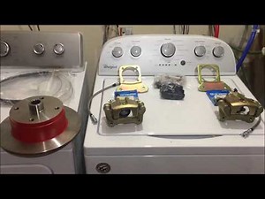 Vw bug EMPI rear disc brake conversion Part 2 of 3