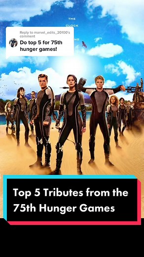 Top 5 75th Hunger Games Tributes Ranking and Analysis