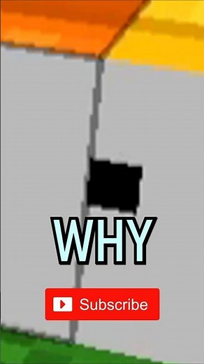 Your Minecraft bed has a random dot in it.