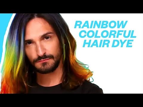 HOW TO ROCK A RAINBOW HAIR | Easy Hair Dye Tutorial & Hair Transformation