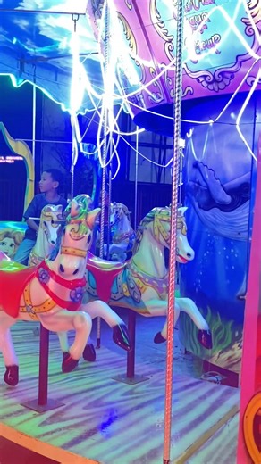 Carousel Ride at Tarakan Expo Hibot 2026 (Part5) #Carousel #carnival #shorts