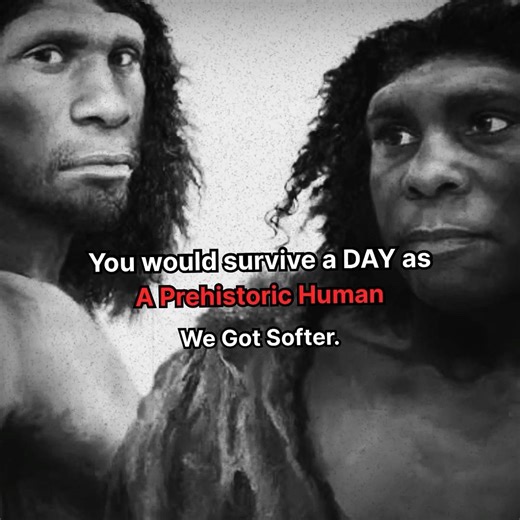 You Wouldn’t survive a DAY as a Prehistoric Human!! #viral #prehistoric #earlyhumans #neandethals