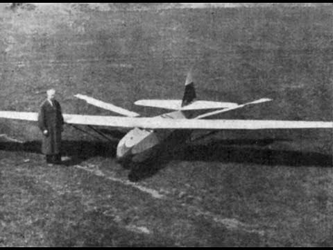World's First Manned Ornithopter Adalbert Schmid 1942 Germany