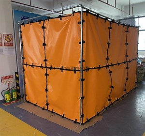 [Hot Item] Fireproof Silicone Coated Welding Protection Safe Pressurized Welding Habitat