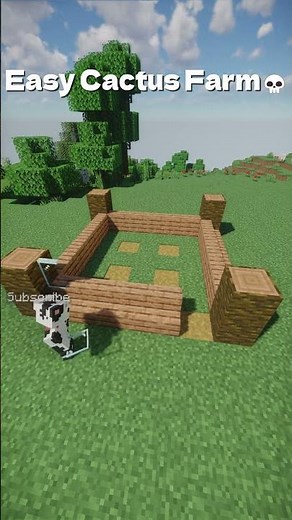 This Cactus Farm Is TOO EASY 🤯🌵 | Minecraft Tutorial