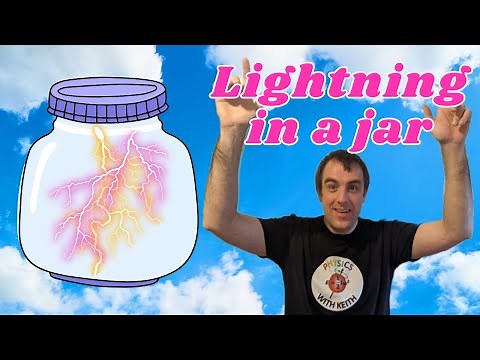 Creating lightning in a jar... a simple Geissler tube