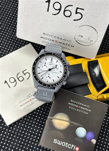 6.5K views · 44 reactions | Omega x Swatch MoonSwatch 1965 Chronograph Men's Watch- S033M106 Model : S033M106 Movement : Quartz Case Size : 42mm Water Resistance : 30 Meter Warranty: 2 Years Official Warranty #omegawatch #watch #swatchwatch #premium | WatchShop BD | Facebook