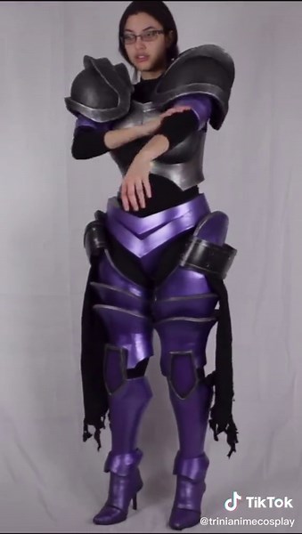 It’s a process 😋 #albedo #overlord #anime #cosplay #cosplaygirl #armor #ainzooalgown #weapon #fypシ #kawaii #albedooverlordcosplay #timelapse