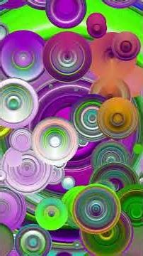 April 2026 Pastel Fractal Disks 3 minute UHD Animation