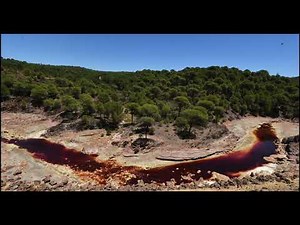 Rio Tinto River, 3000 years of mining from Roma galleries to open pit mega mining.