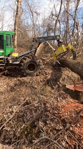 473K views · 3.9K reactions | #scene #from "Windy Wednesday" #johndeere #skidder #skills #sycamore #log #yeahboy | Boys In The Woods | Facebook