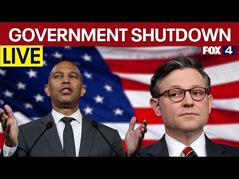 🔴 LIVE: Government Shutdown 2025 Day 33 | Update
