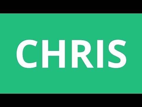 How To Pronounce Chris - Pronunciation Academy