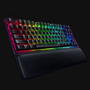 Razer Huntsman V2 Tenkeyless - Optical Gaming Keyboard (Linear Red Switch) RZ03-03940100-R3M1  (DISPLAY SALE) | YOHO