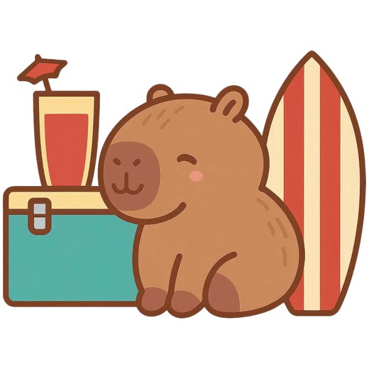 Adorable Capybara PNG Bundle | Kawaii Animal Clipart | Cute Printable Designs | Digital Download for Cricut & Silhouette - Etsy