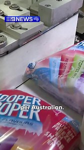 15K views · 100 reactions | It is the Australian summer favourite that is only made at Smithfield, in Sydney's west. For more than half a century, the Zooper Dooper has offered a cooling moment on a hot day, and 9News takes you behind the fridge door to see them being made. #9News | 9 News Gold Coast | Facebook