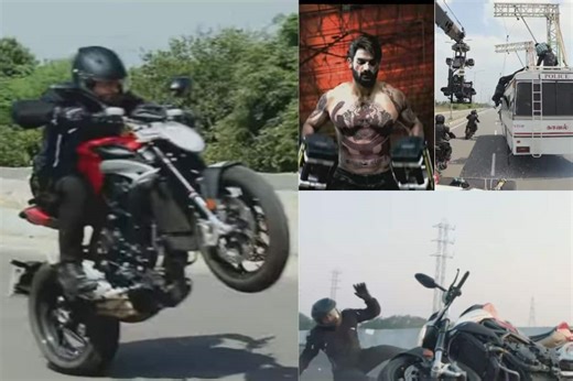 Making of Valimai: Fans Get Goosebumps After Ajith Falls and Gets Up to Complete Action Sequence