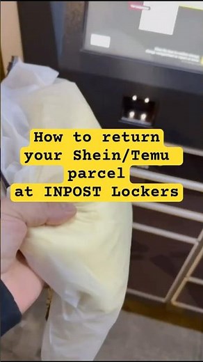 How to Return Your Shein or Temu Parcel in Inpost lockers #parcel #shein #temu #return #inpost #uk