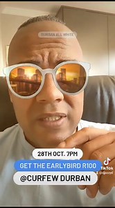 2.4K views · 96 reactions | Curfew Durban Fan Park outside the venue this coming Saturday a massive screen plus a good after party, Fan Park is Free tickets to All white party call 0792587494. | Dj Jazzy D (The GrooveMaster) | Facebook