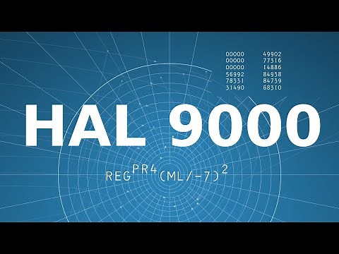 HAL9000 screens from Movie "2001 - A Space Odyssey" [10 hours]