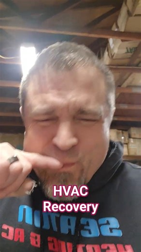 HVAC Recovery!! #hvac #hvactraining