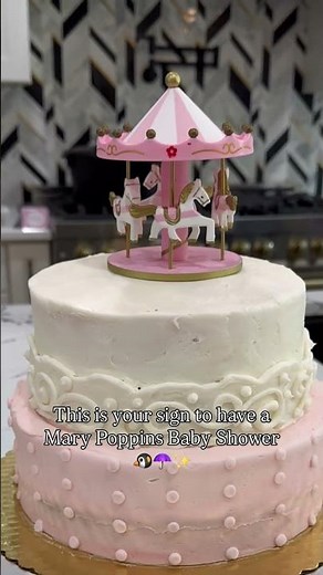 The PERFECT Disney Baby Shower Theme ✨🐧☂️ #marypoppins #babyshower