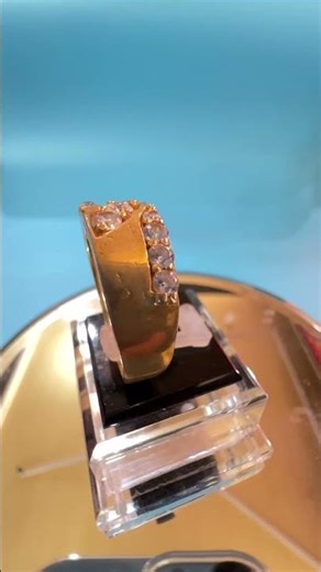 Trending Gold Ruby Ring Designs For man #trending #bangles#viralvideoazeemsview #ring #lifei A8