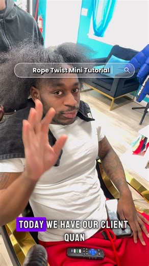 @lalaslooks_ on Instagram: "Mini tutorial 🎥 Rope twist addition step-by-step 😌 Simple, neat, and easy ✨ - - ❄️January Bookings are available ❄️ - - - - - - - @lalaslooks_ #ropetwist #menhairstyle #twiststyles #explore #ctbraider"