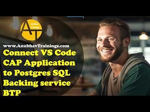 S02E3 Connect CAP Project to SAP BTP Postgresql DB | VS Code PostgreSQL DB backing service connect